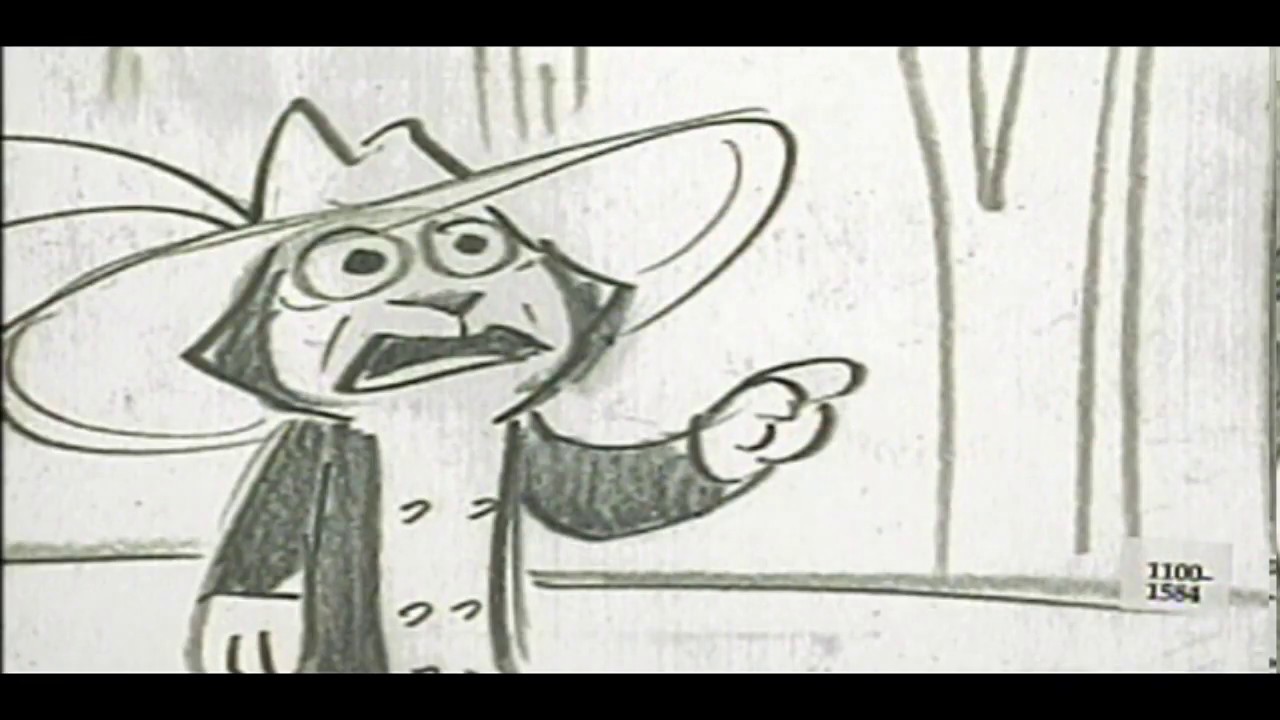 Shrek 2 Storyboard: Meeting Puss In Boots