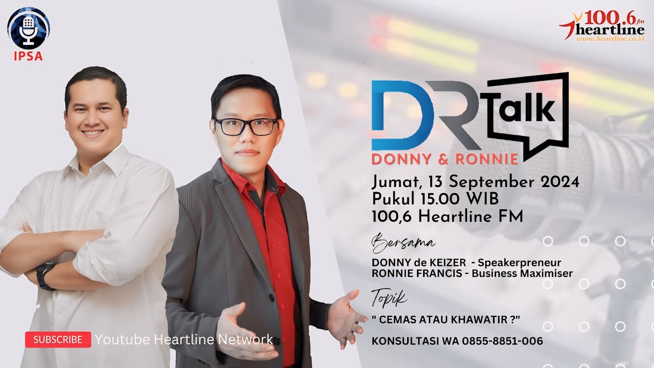 Cemas Atau Khawatir | DR Talk 🎤