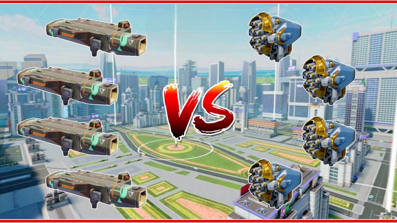 WR🔥 New Weapon Boom VS Dune Weapon Comparison ||WAR ROBOTS||