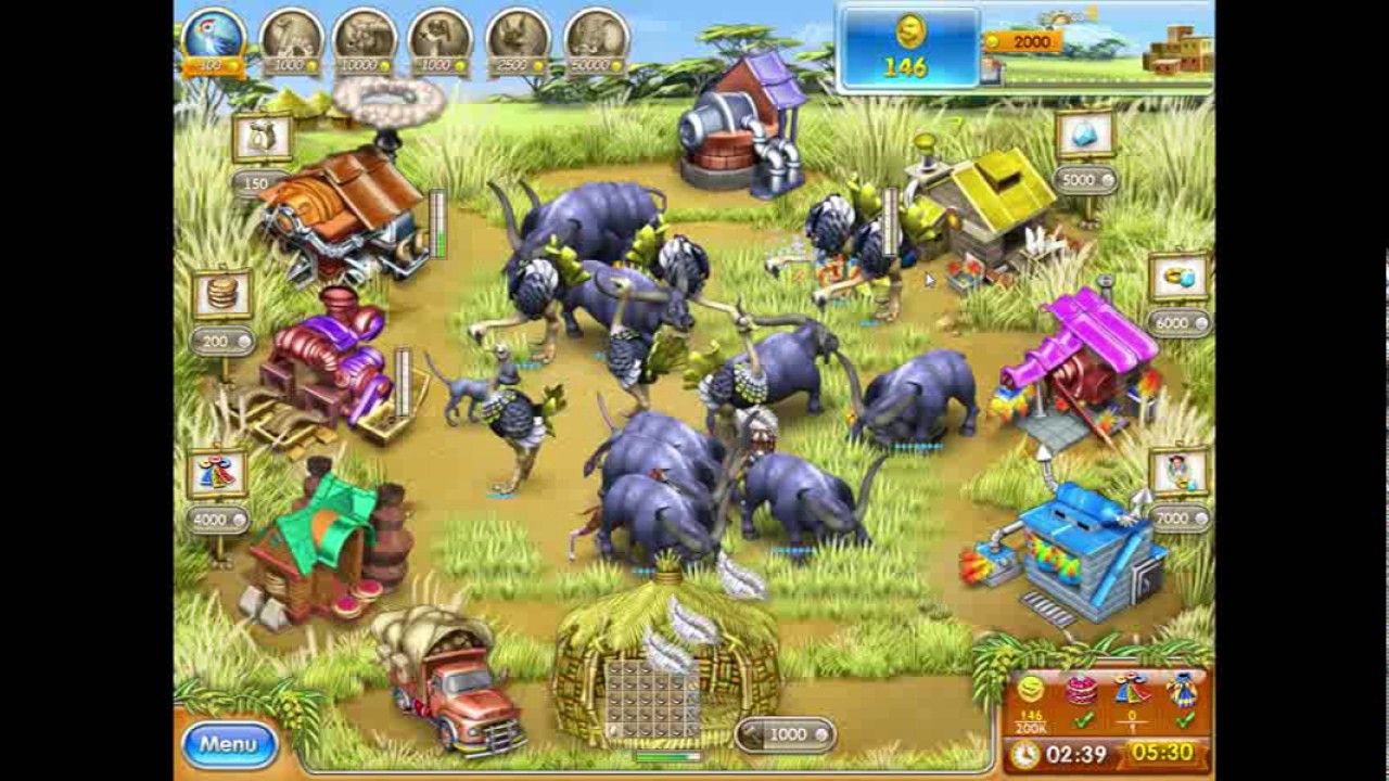 Farm Frenzy 3 Madagascar Level 59