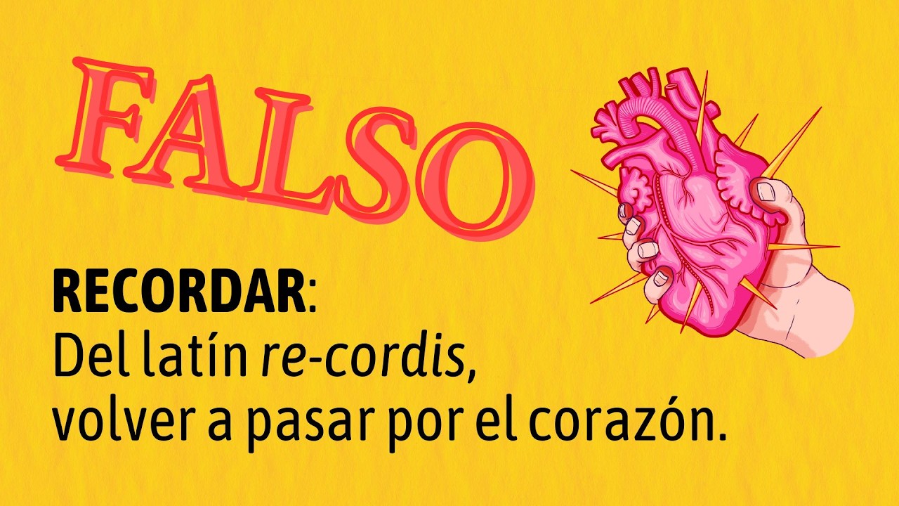 Etimología de «RECORDAR» sin cursilerías