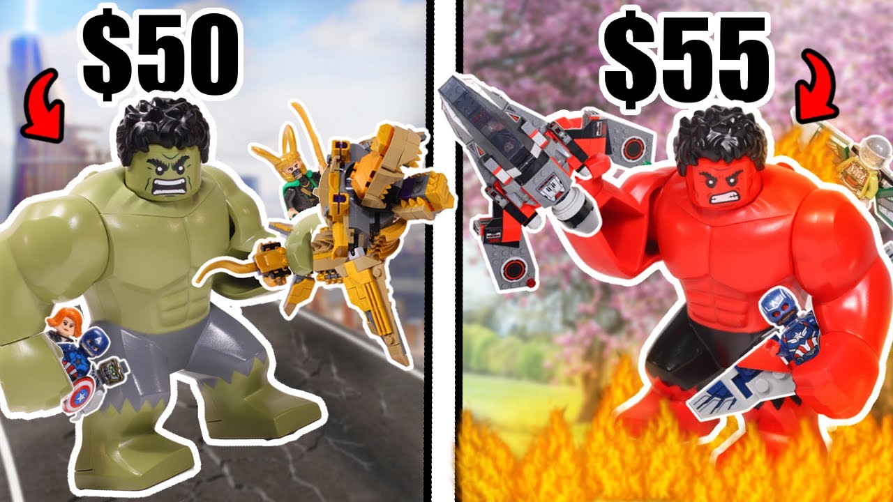 I Bought The NEW LEGO Red Hulk Set...