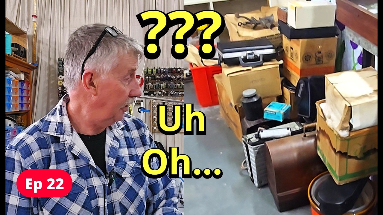 Epic Vintage E-Waste Haul Halts Shop Clean-Up (Ep. 22). How Could I Say No?!!