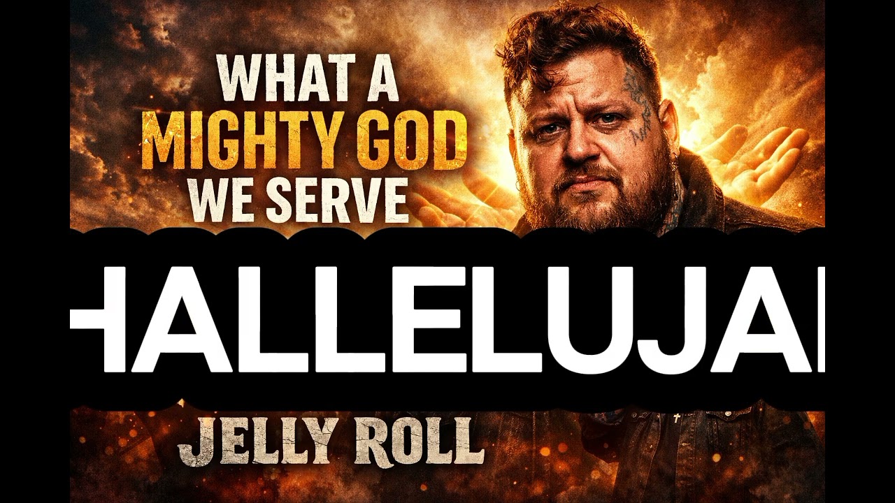 What A Mighty God We Serve 🙌🔥 | Jelly Roll Inspired Gospel Anthem | Official Music Video