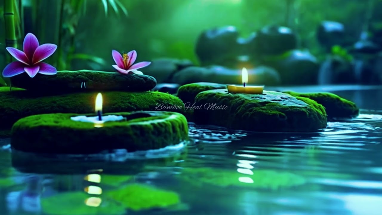 Sleep Instantly Tonight! 🌿 Relaxing Bamboo Water Sounds for Deep Sleep & Stress Relief