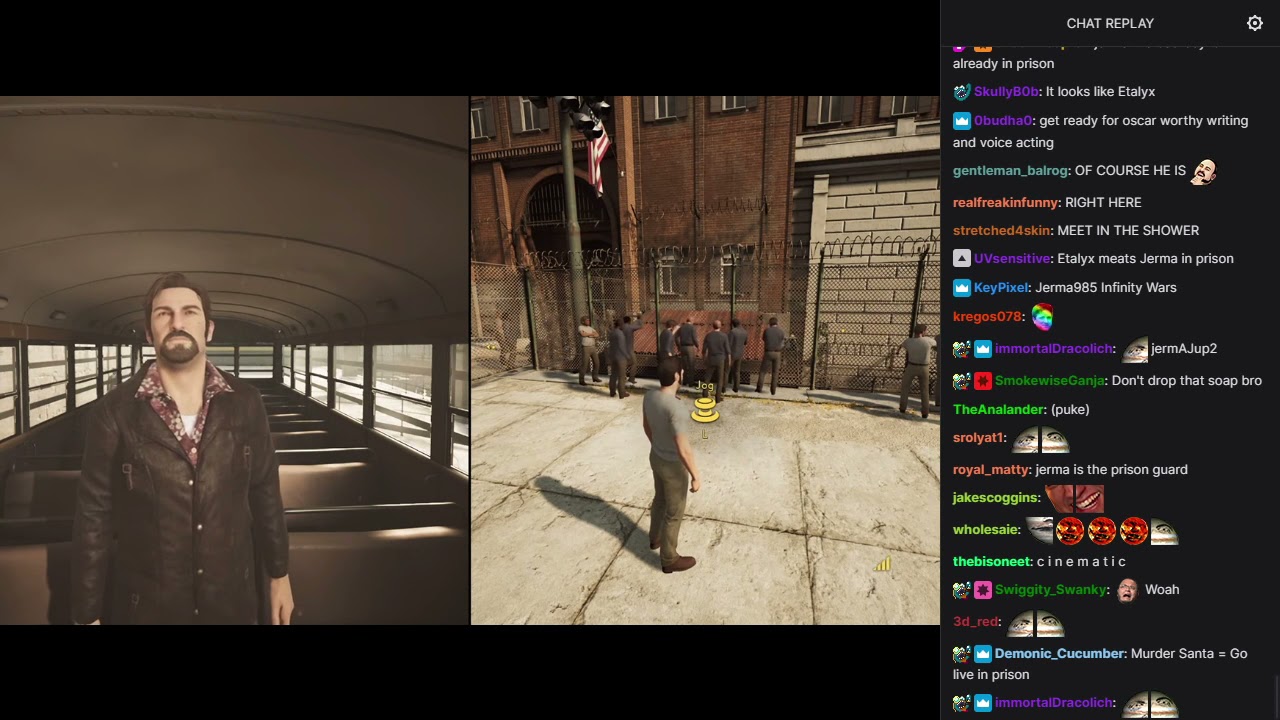 Old Jerma Streams [with Chat] - A Way Out [with Etalyx]
