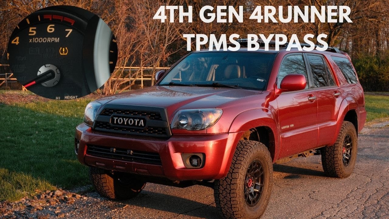 4th Gen 4Runner TMPS Bypass Tutorial