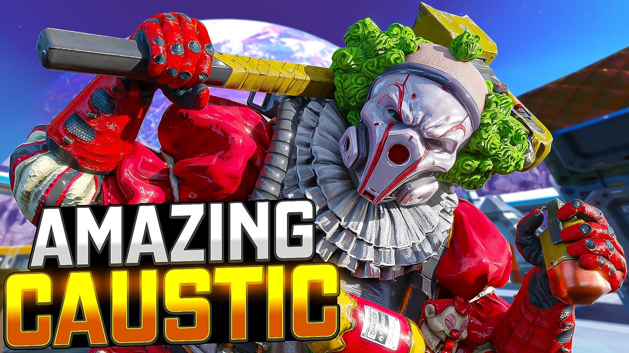 Caustic &mdash; ПРОСТО БОМБА (28 УБИЙСТВ) Геймплей Apex Legends