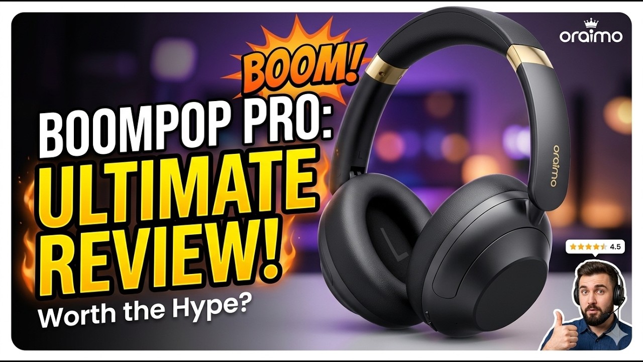 So... Are These Headphones Actually Good? | Oraimo BoomPop Pro