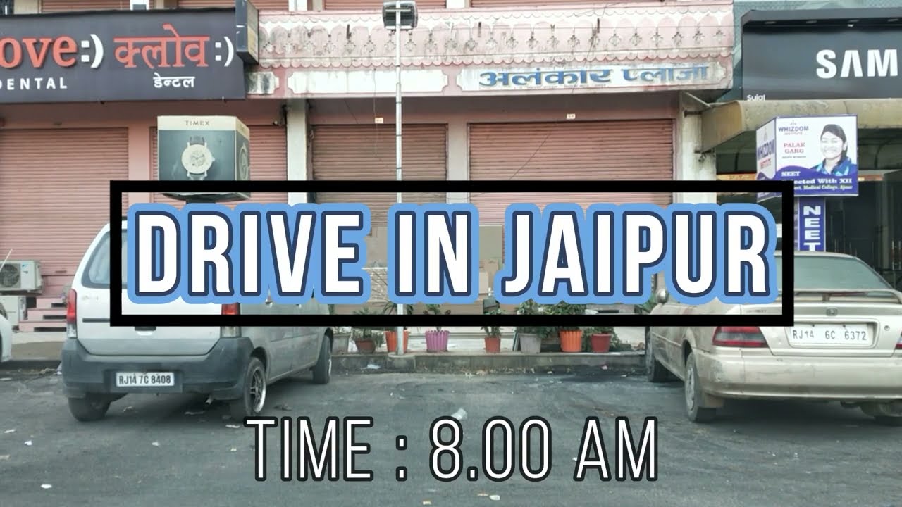 Drive in Jaipur | Morning Drive | Jaipur City | Dashcam #jaipur