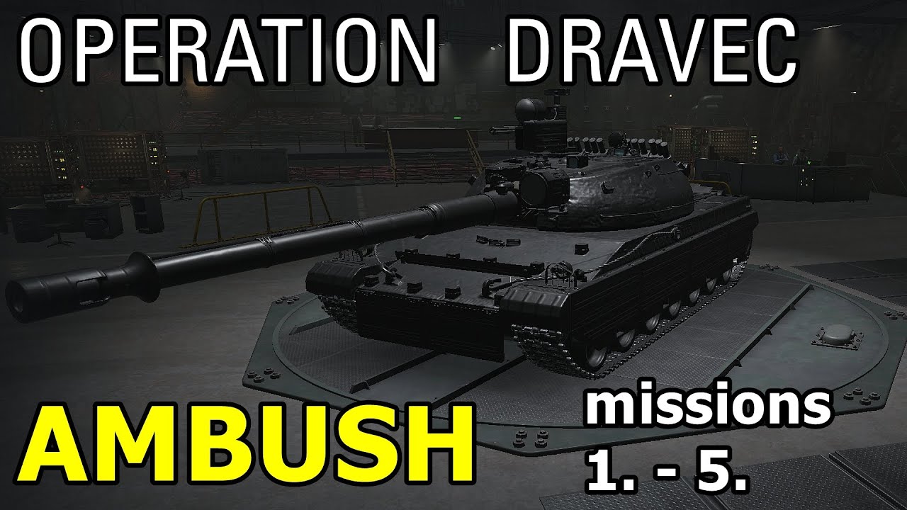World of Tanks | Dravec Ambush Missions 1. to 5.