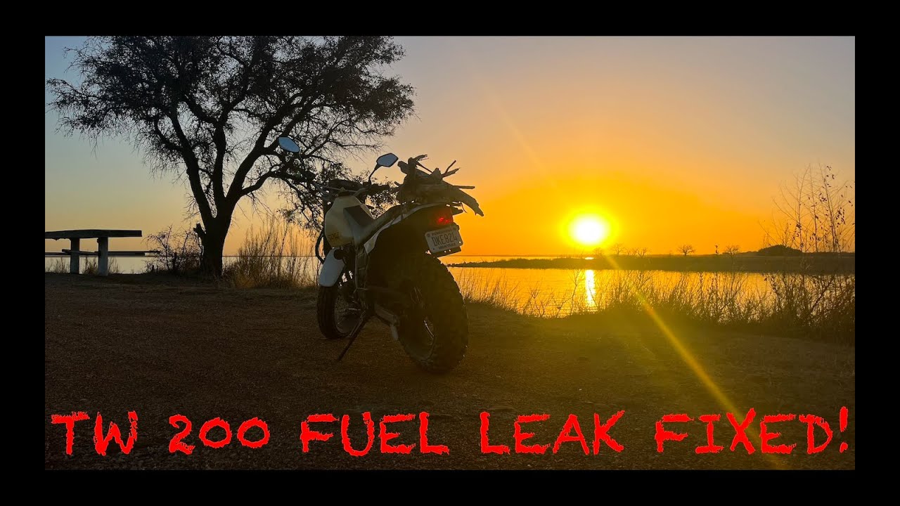 TW200 fuel leak fix! Bowl continually draining.