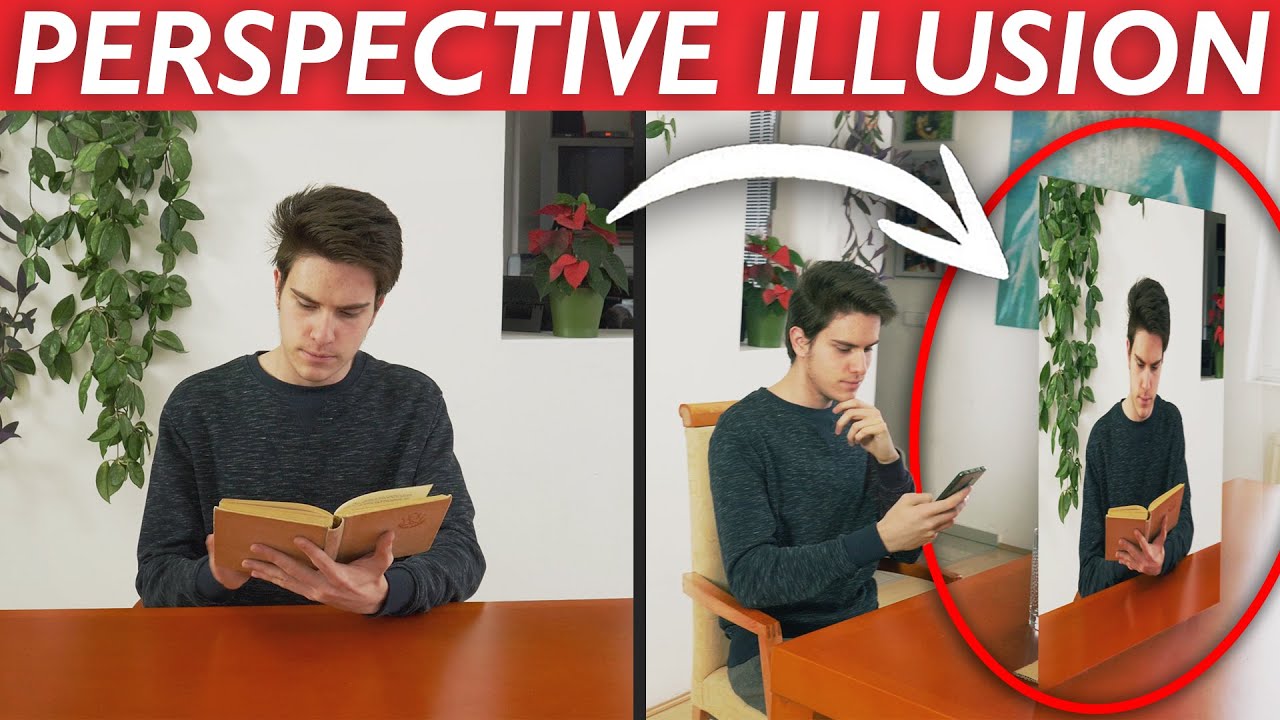 3D PICTURE PERSPECTIVE ILLUSION! - VFX Trick