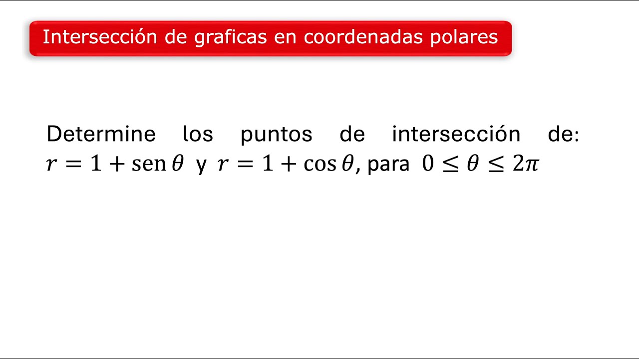 Intersección de gráficas en coordenadas polares 03