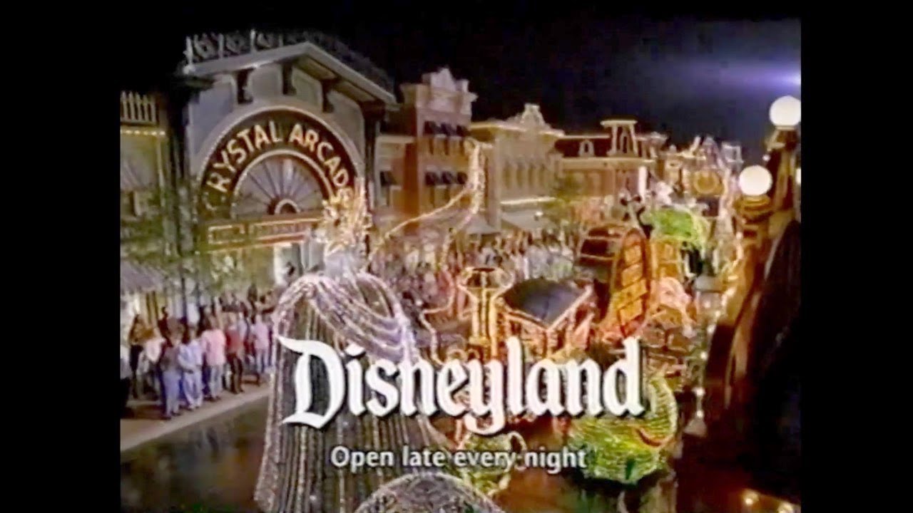 The Main Street Electrical Parade Disneyland Park Television Commercial (1996)