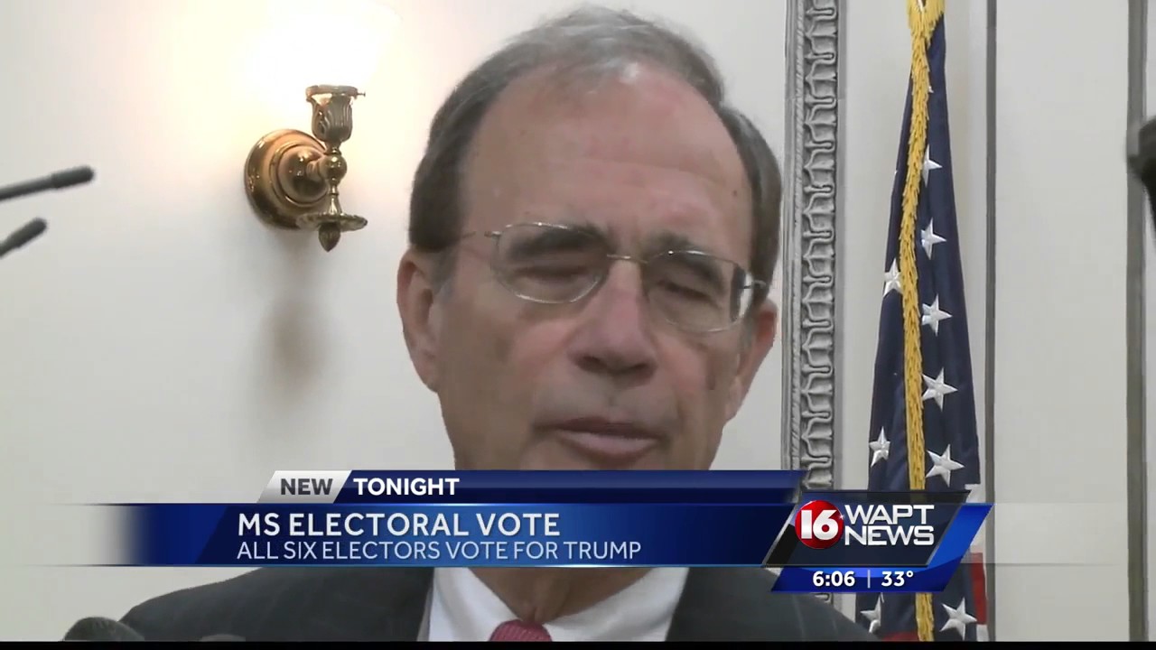 Trump wins Mississippi elector votes
