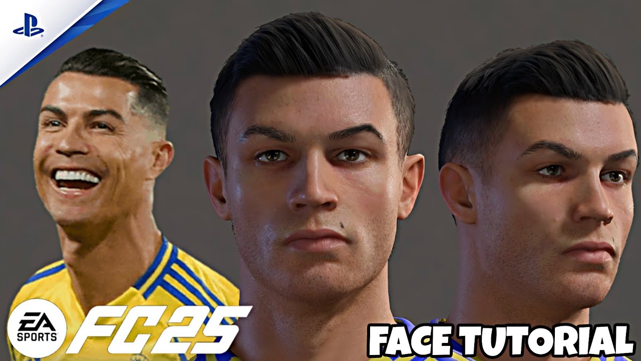 How To Make CRISTIANO RONALDO in EA FC 25 (Face Tutorial)