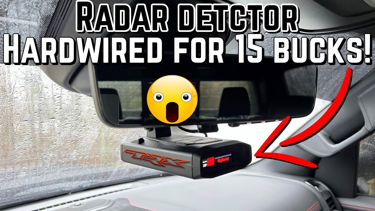 HARDWIRE your Radar Detector for $15 in your RAM 1500 TRX!