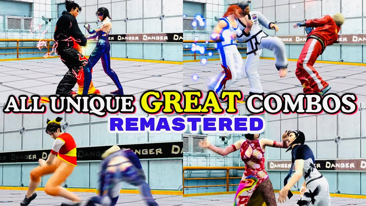 Tekken Tag Tournament 2 — все уникальные великолепные комбо (с командами) (ремастеринг) (4K)