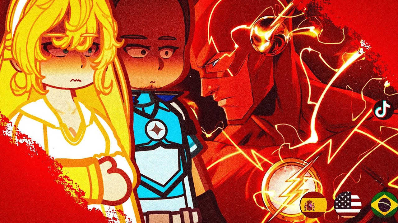 🇺🇸/🇪🇸/🇧🇷 The Boys React to The Flash [COMICS] – Gacha React