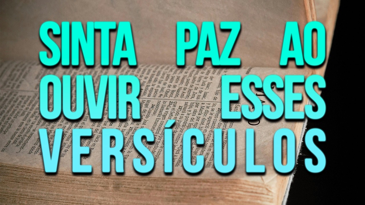 SINTA PAZ AO OUVIR ESSES VERSÍCULOS 🕊️🕊️ - Bíblia JFA Offline