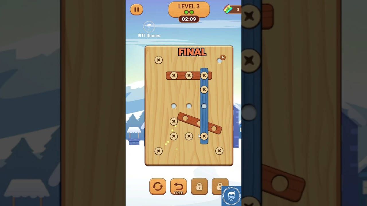 Wood Nuts and Bolts Screw Level 03   Final