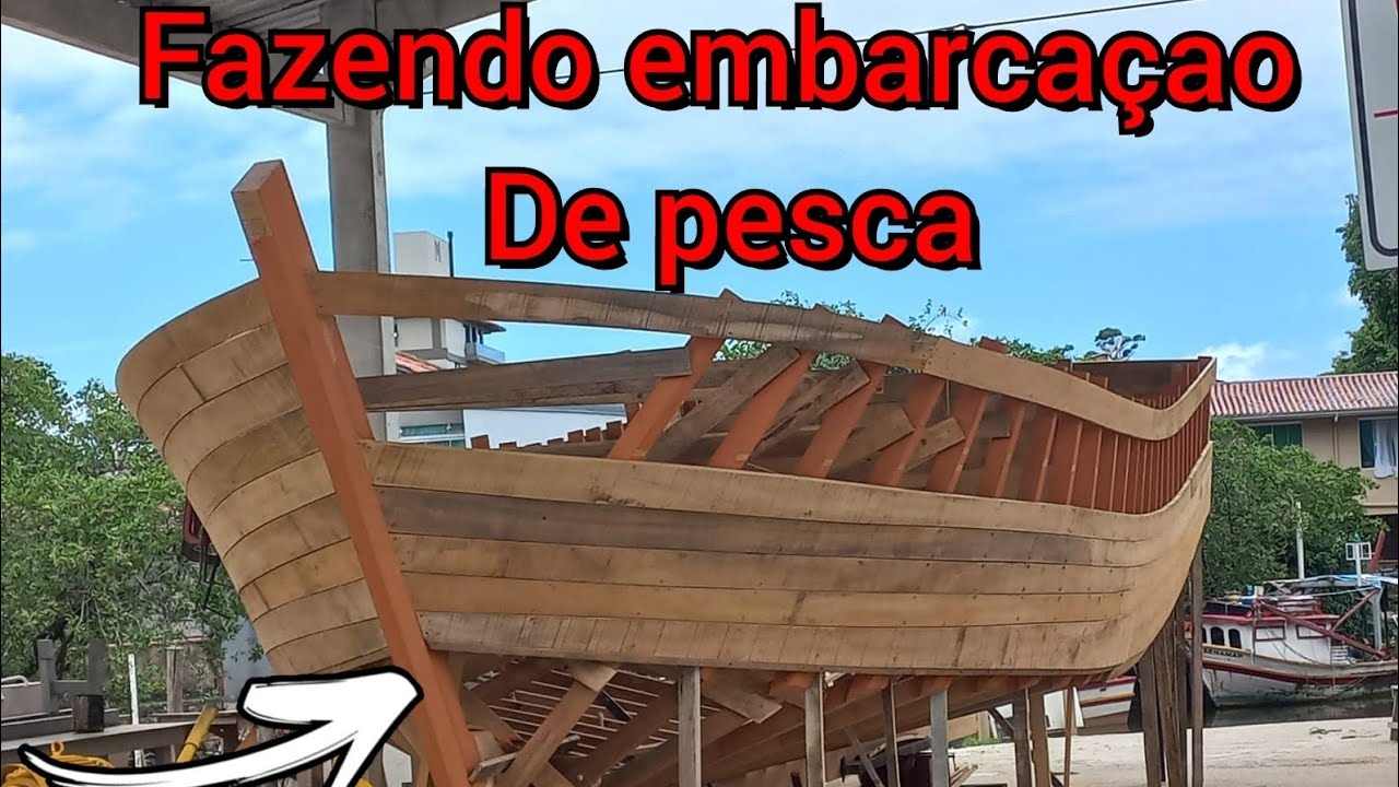 FAZENDO EMBARCAÇAO DE PESCA #2 #estaleiro #pesca