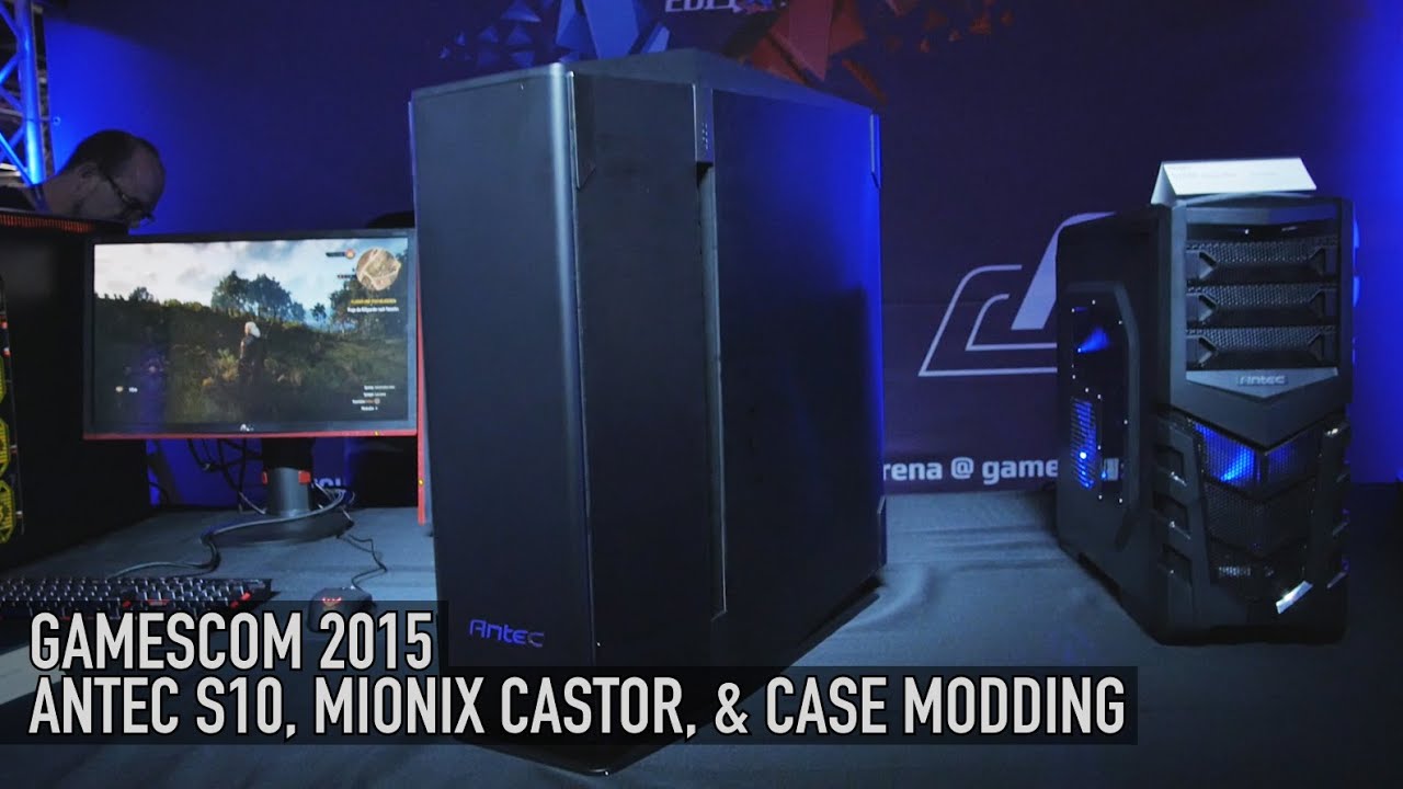 Antec S10, Mionix Castor, & Live Case Modding - Gamescom 2015