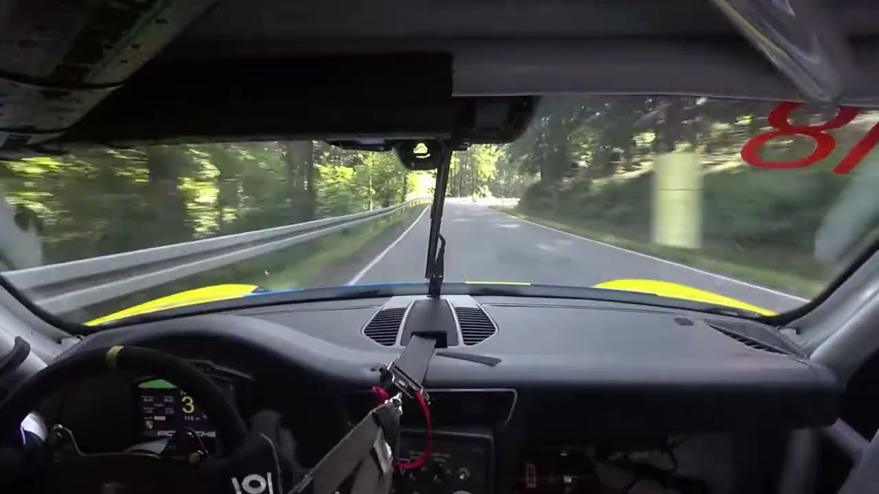 Porsche 991 GT3 Cup Hillclimb  ONBOARD GSMP Magura Malastowska Bartłomiej Madziara