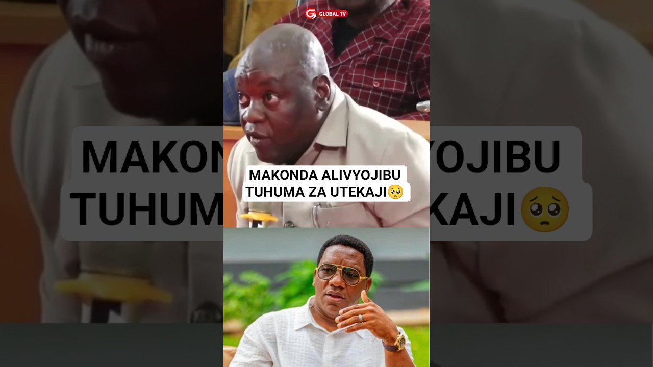 MAKONDA ALIVYOJIBU TUHUMA ZA UTEKAJI🥺 #breaking #makonda #shorts