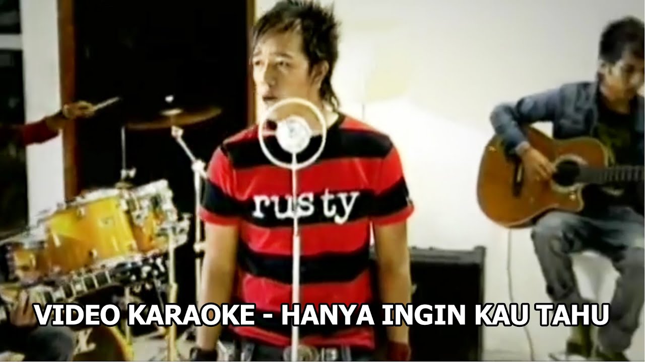 Repvblik - Hanya Ingin Kau Tahu Karaoke (Official Audio)