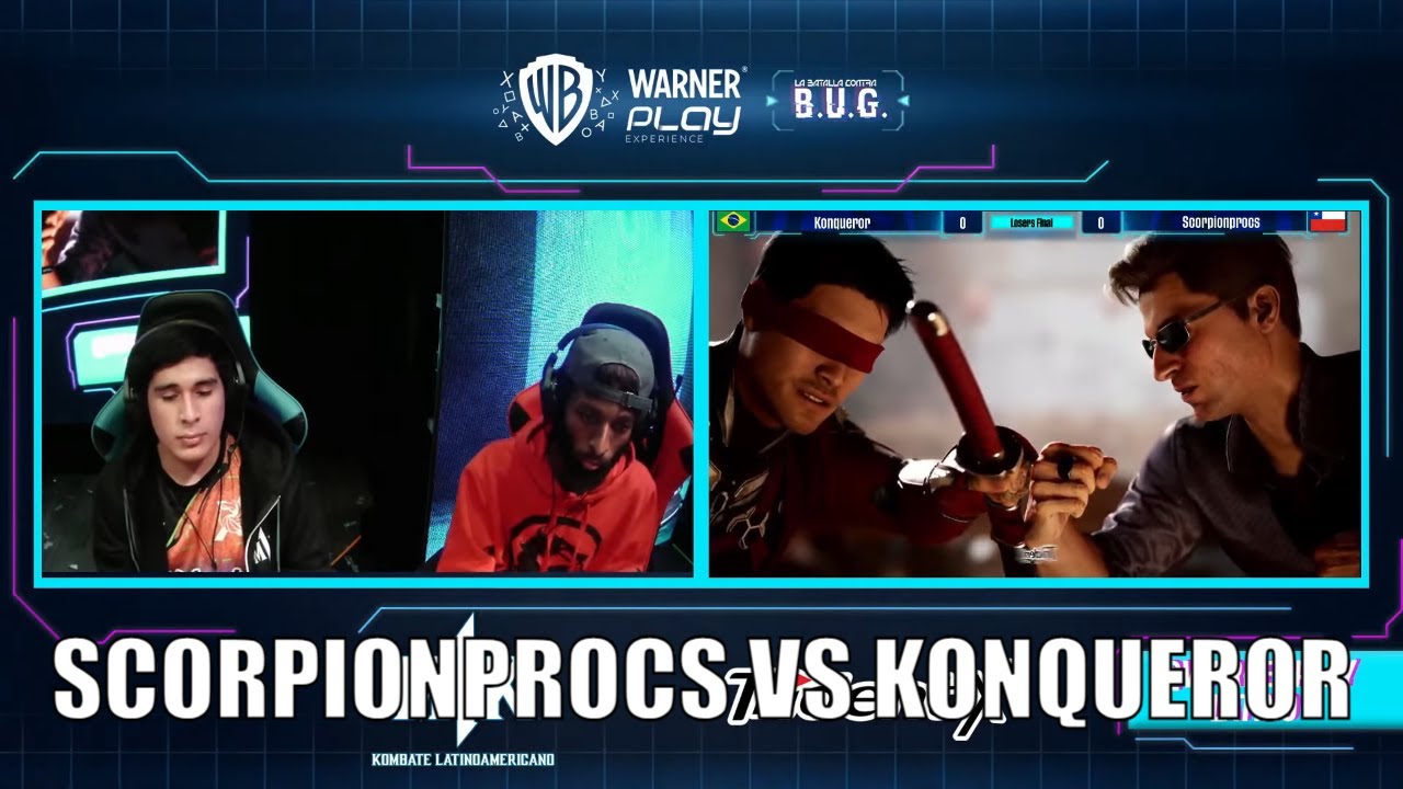 MK1: SCORPIONPROCS VS KONQUEROR | JOHNNY CAGE VS KENSHI | KOMBATE LATINOAMERICANO