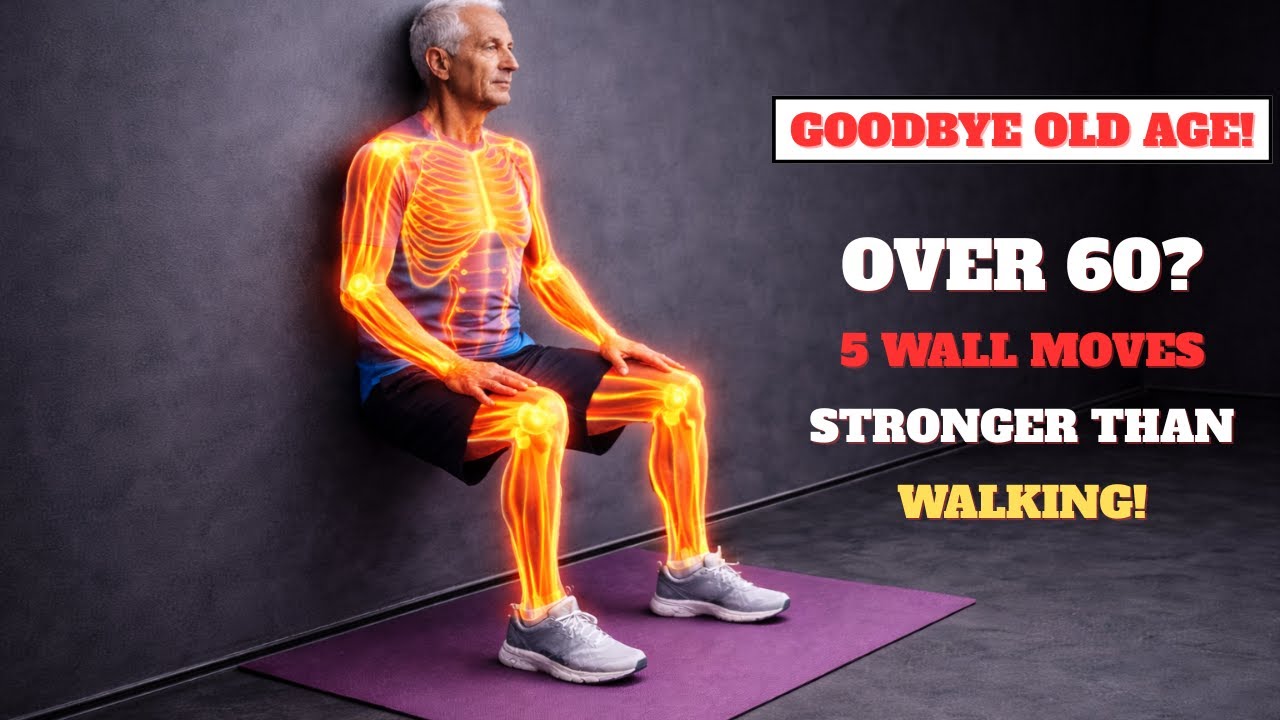 Over 60 and Still Walking? A Surgeon Reveals 5 Wall Exercises That Work Better|Exercises For Seniors
