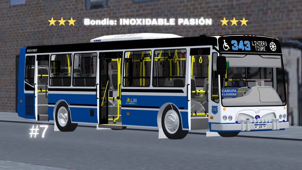 De LINIERS a TIGRE 🐯 | PBS #7 - Nuovobus Menghi - Mercedes-Benz OH 1621 L-SB - Línea 343 