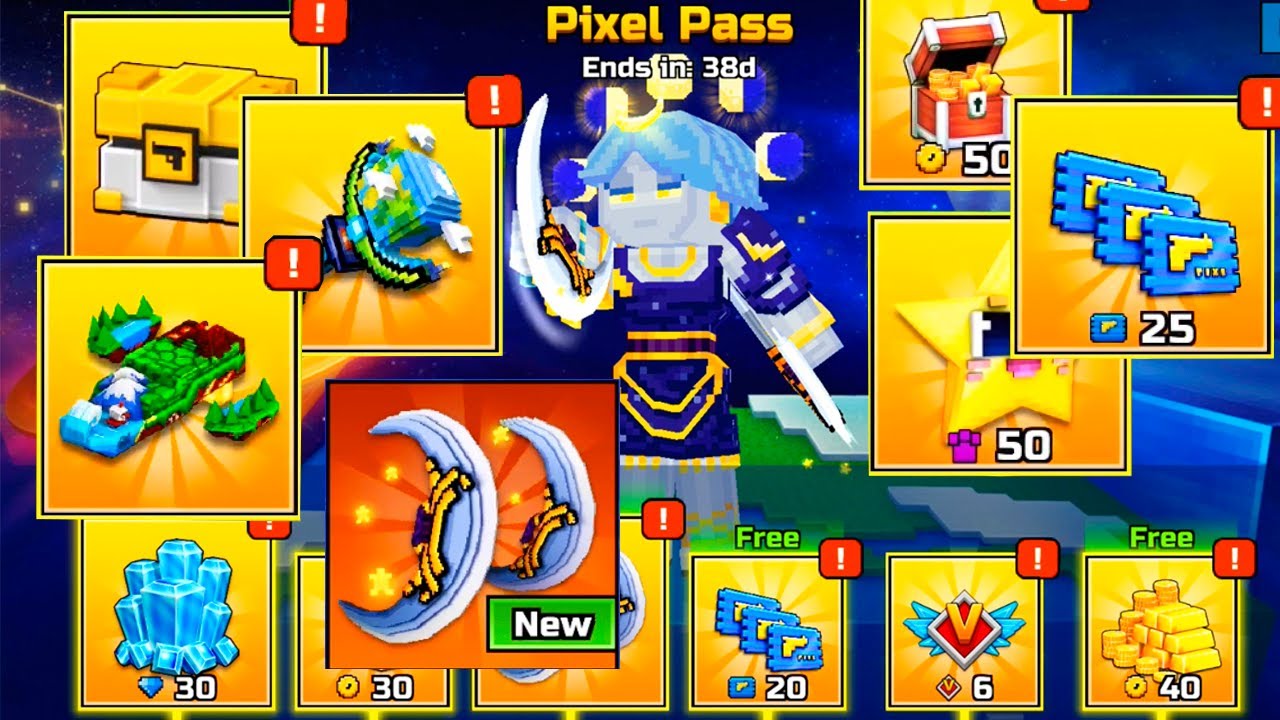 Pixel Gun 3D - Planet Parade Season - Update 22.4 (Pixel Pass)