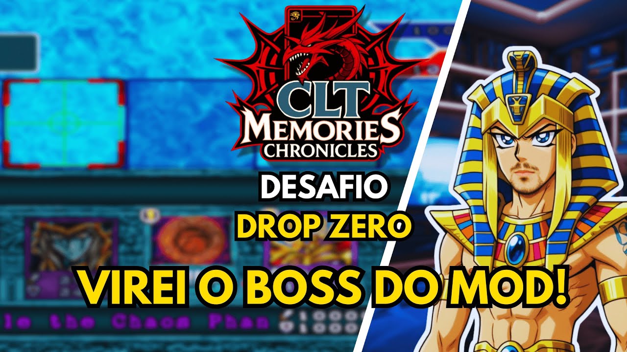ME VINGUEI DE TODOS OS HIGH MAGES! Desafio DROP ZERO - Yu-Gi-Oh! Forbidden Memories Mod CLT