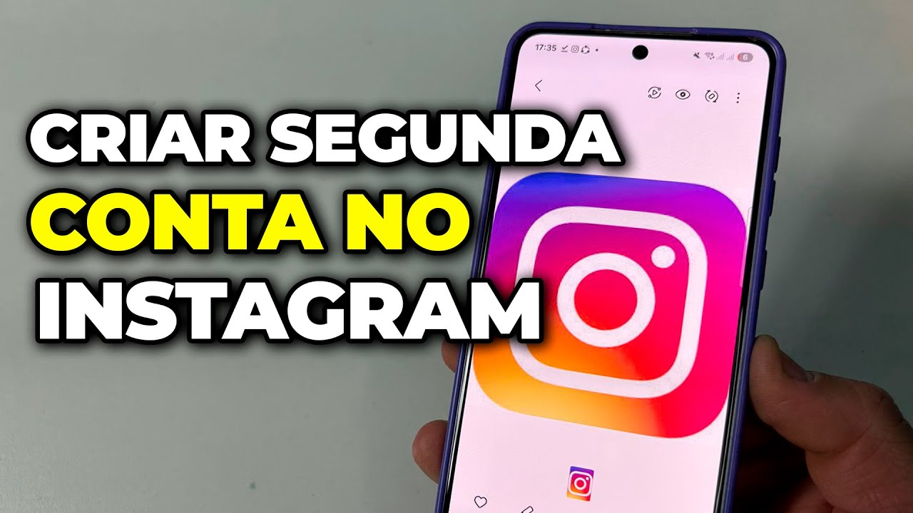 COMO CRIAR UMA SEGUNDA CONTA DO INSTAGRAM