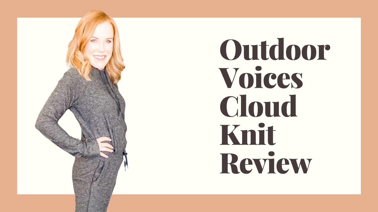 CloudKnit Outdoor Voices Review: We review the Outdoor Voices CloudKnit Sweatpants and Hoodie