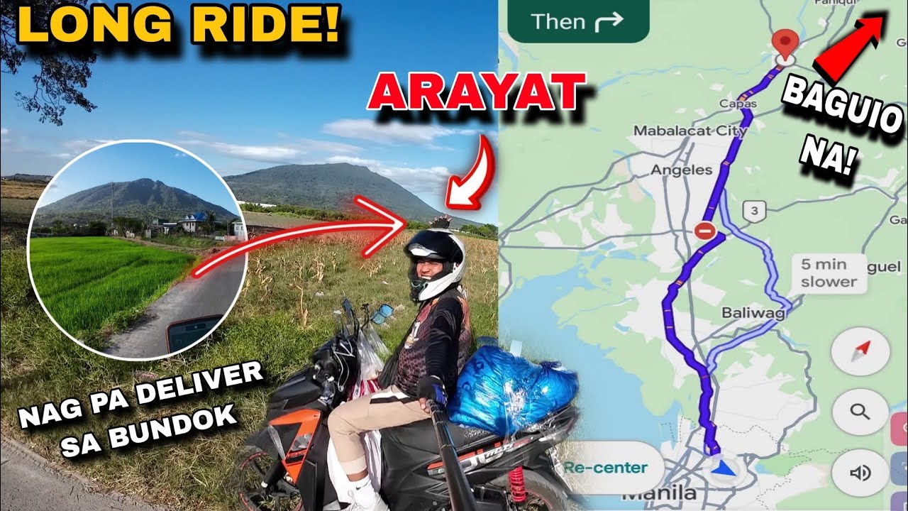 LONG RIDE BOOKING / TARLAC CITY / ARAYAT PAMPANGA / BAGUIO NA BA? | LALAMOVE 