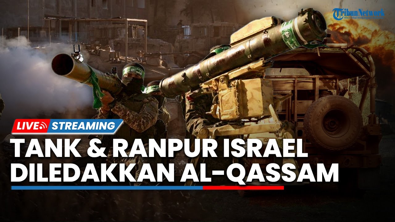 🔴Detik-detik Al-Qassam Ledakkan Ranpur IDF hingga Hamas Kecam Peta Israel Raya Cakup Tanah Palestina