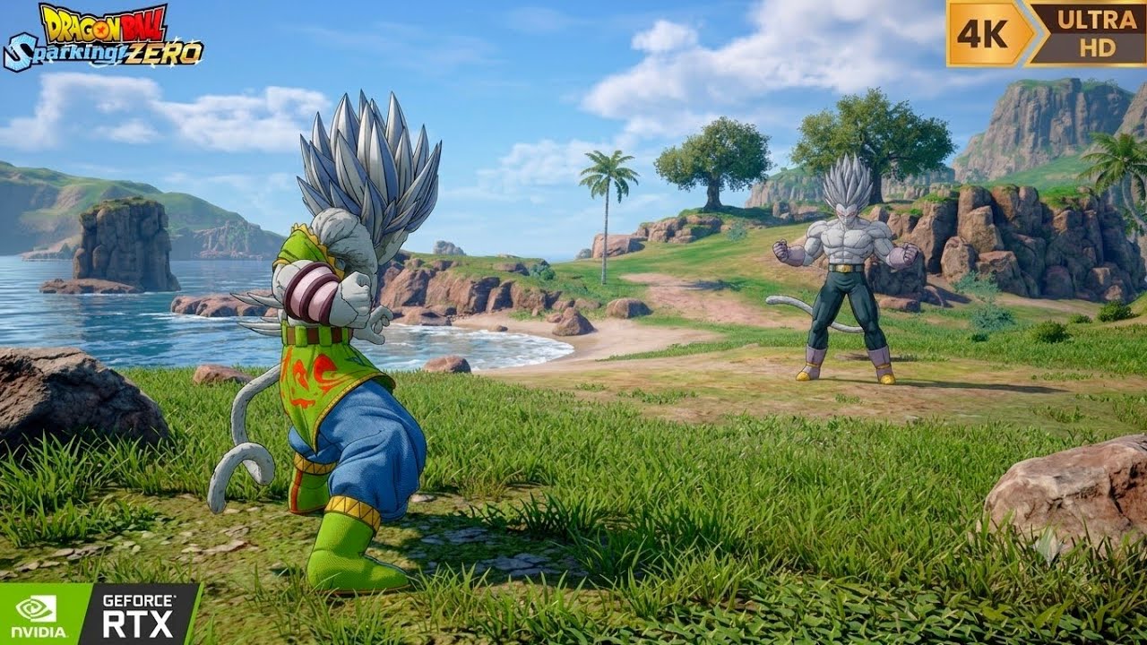 Гоку (AF) ПРОТИВ Вегеты (AF), эпическая и безумная битва, Dragon Ball Sparking Zero, 4K 60FPS.
