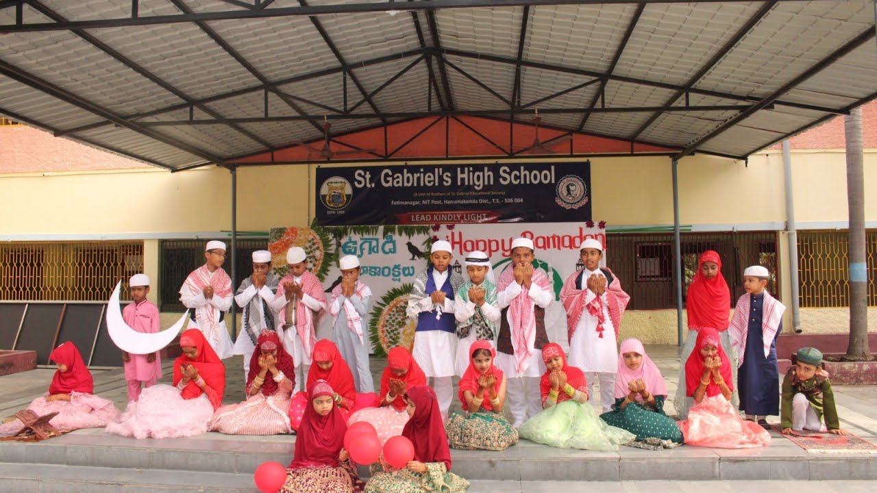 Advance Ramdan celebrations Dance performance in St.gabriel High school ..