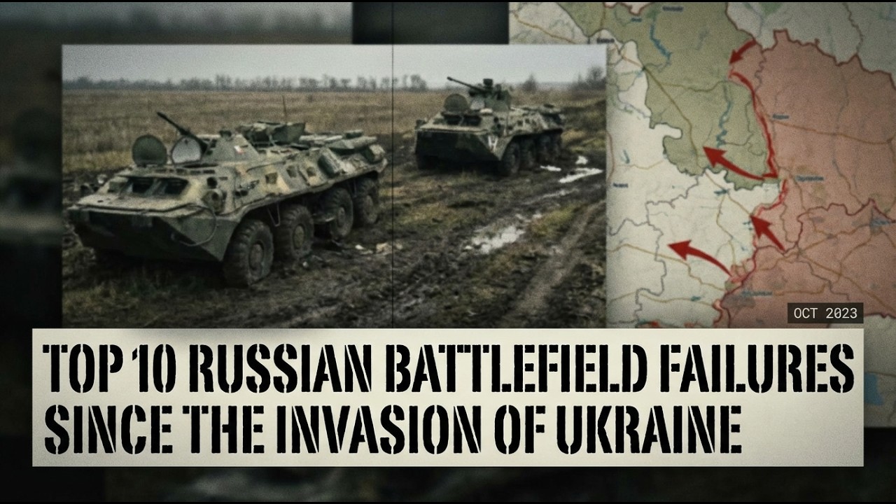 Топ-10 провальных российских военных операций в войне против Украины