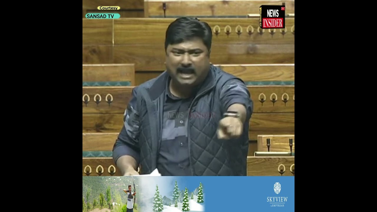 MP-Vijay Kumar roars in parliament; raises questions on BJP Govt.