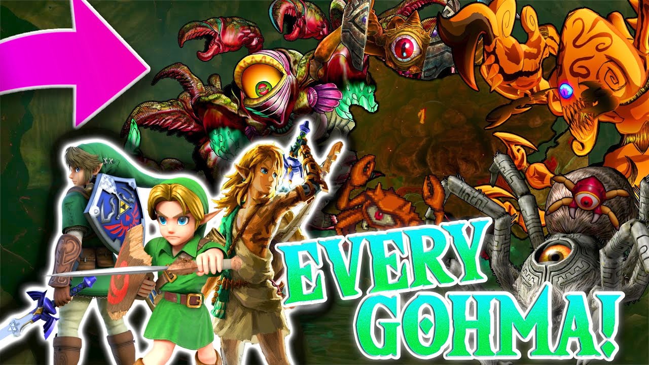 EVERY Gohma Boss Battle RANKED In The Legend of Zelda! (12 Total!)