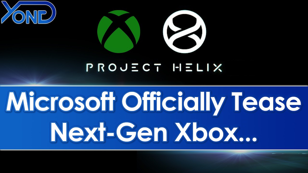 Next-Gen XBOX (Project Helix) Officially Teased And...