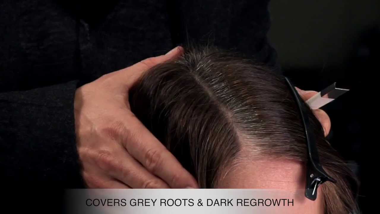 Color Wow Root Cover Up: Dark Brown Demo