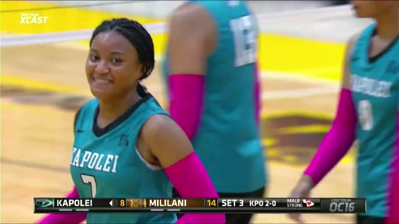 Hawai'i Girls Volleyball, Kapolei vs Mililani, Oct 2, 2023