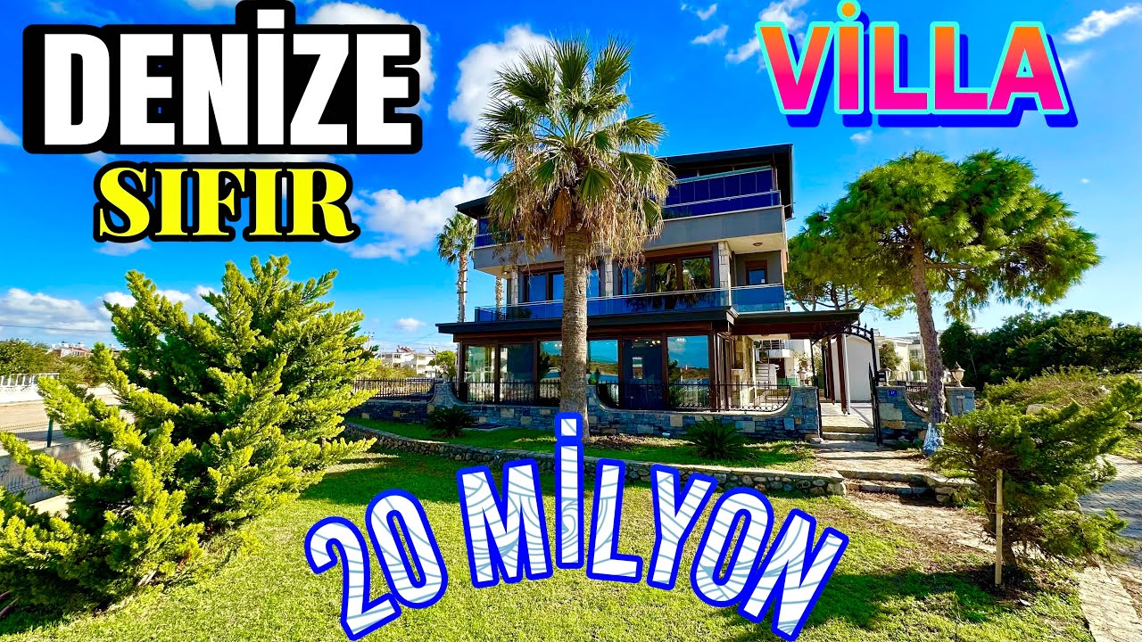 Didimde Satılık Denize Sıfır Müstakil Villa / Böylesi Zor Denk Gelir