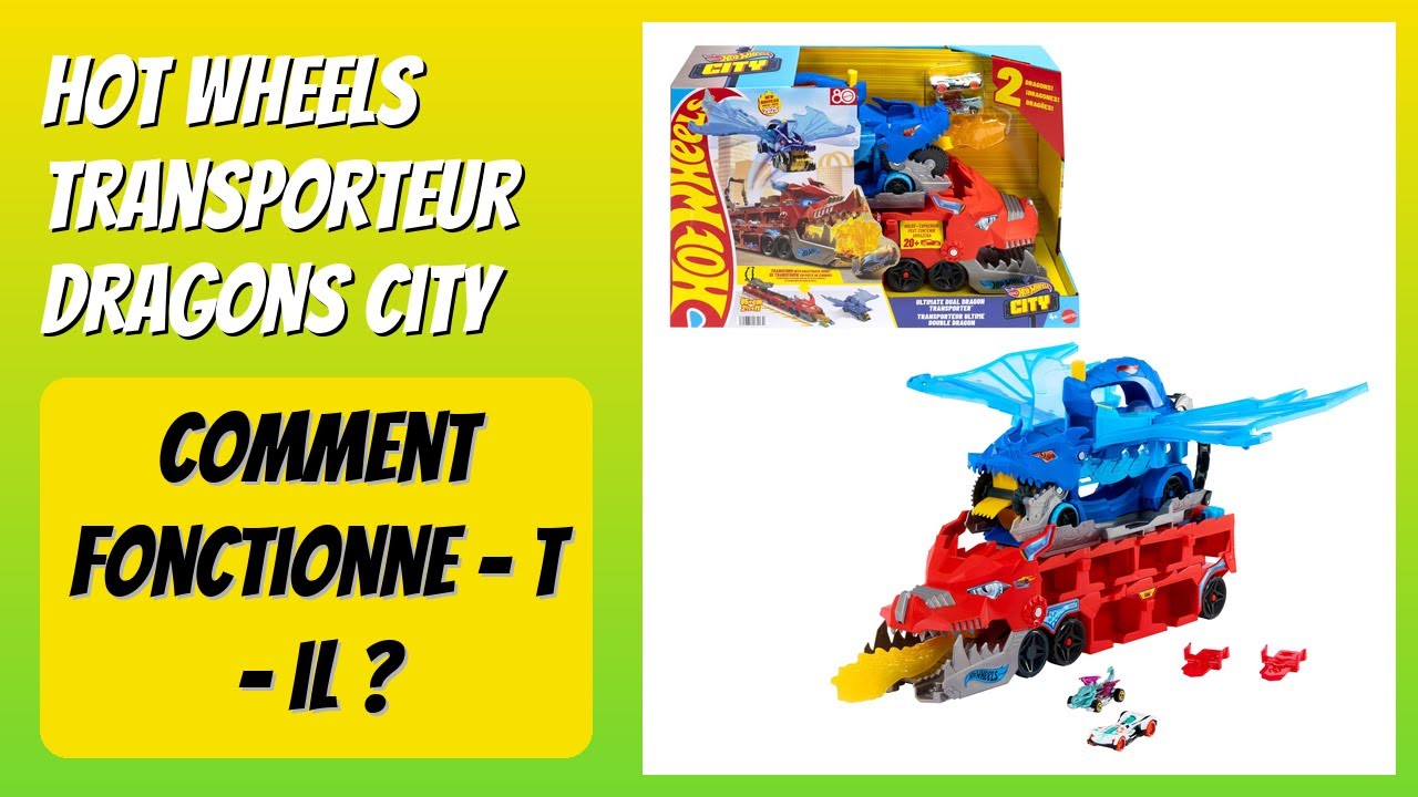 AVIS (2026) : Hot Wheels Transporteur Dragons City. DÉTAILS